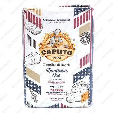 Мука пшеничная мягких сортов Манитоба Оро "0" 1 кг Caputo