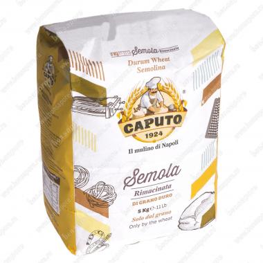Мука твердых сортов пшеницы Семола 5 кг Caputo