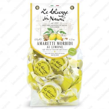 Амаретти мягкие с Лимоном 120 г le Dolcezze di Nanni Без глютена, Веган