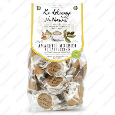 Амаретти мягкие со вкусом Капучино 120 г le Dolcezze di Nanni Без глютена, Веган