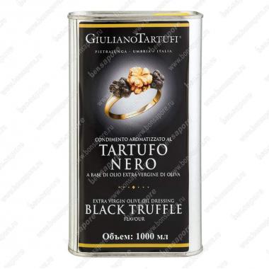 Масло оливковое экстра верджине с черным трюфелем 1 л, Giuliano Tartufi