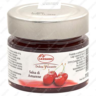 Соус фруктовый из вишни Salsa di amarene 110 г, Lazzaris