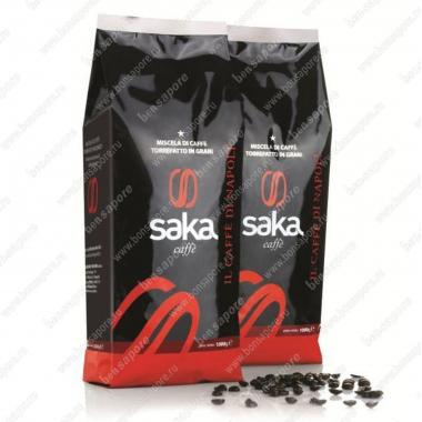 Кофе жареный в зёрнах «Классик Бар» 1 кг Saka Caffe