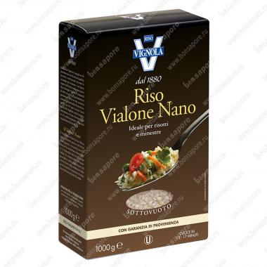 Рис Виалоне Нано белый среднезёрный Riso Vignola 1 кг